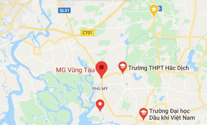 Vị trí MG Vũng Tàu trên Google Map
